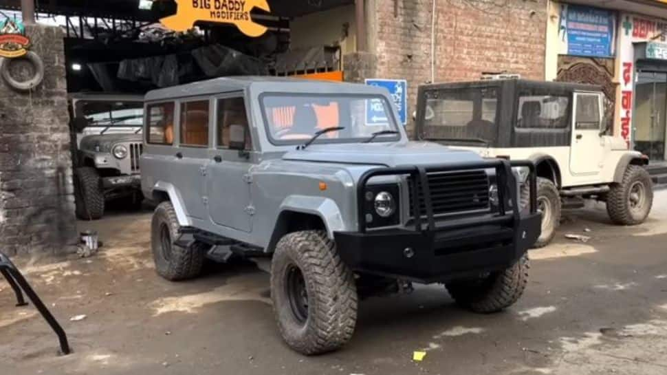 This Modified Mahindra Bolero Imitates Iconic Land Rover Defender Inside Out