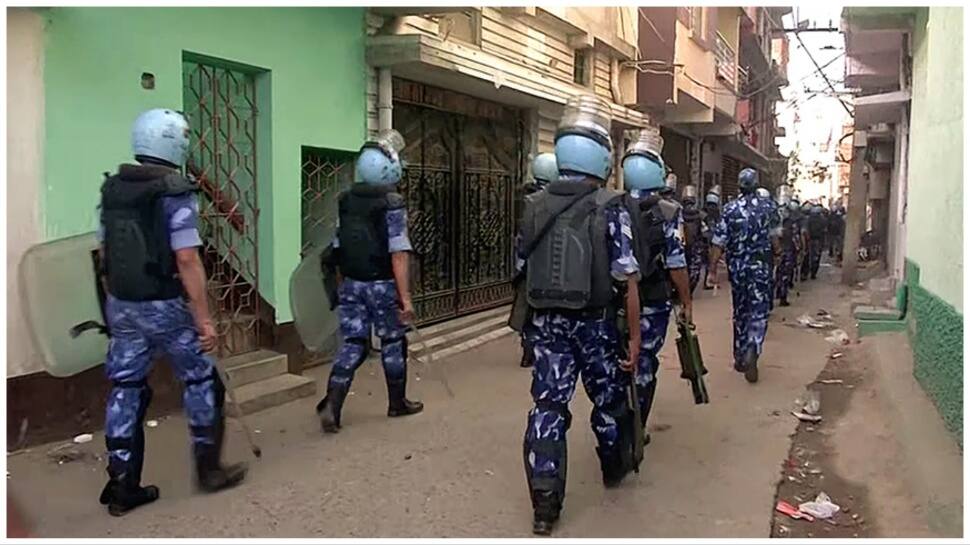 Amritsar Blast: Security Forces Carry Out Flag March To Maintain Peace