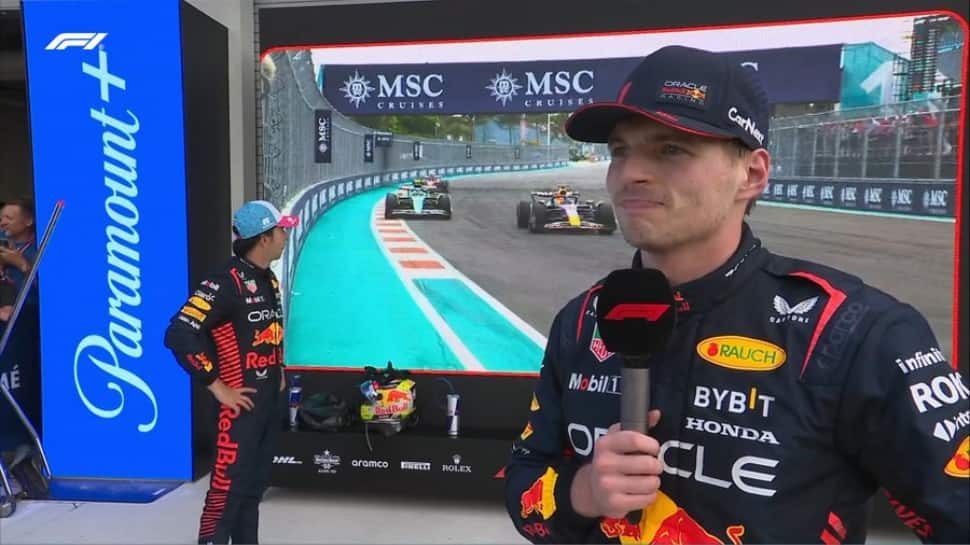 F1: &#039;I Take Trophy Home, They Go Back To Their Houses:&#039; Max Verstappen After Winning Miami GP