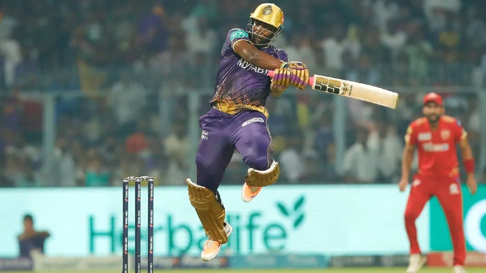 WATCH: Andre Russell Smash Three Sixes In Sam Curran’s Over To Set Up Kolkata Knight Riders Win