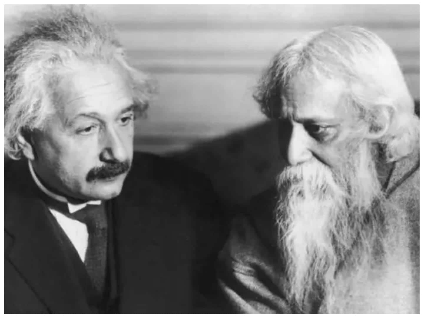 Tagore With Einstein