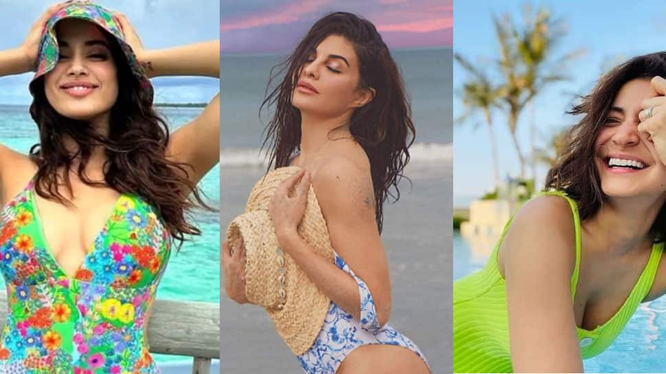 Jacqueline New Sex Video - Janhvi Kapoor To Jacqueline Fernandez - 5 Bollywood Actresses Who Wore  Vibrant Monokinis In Sassy Style | News | Zee News