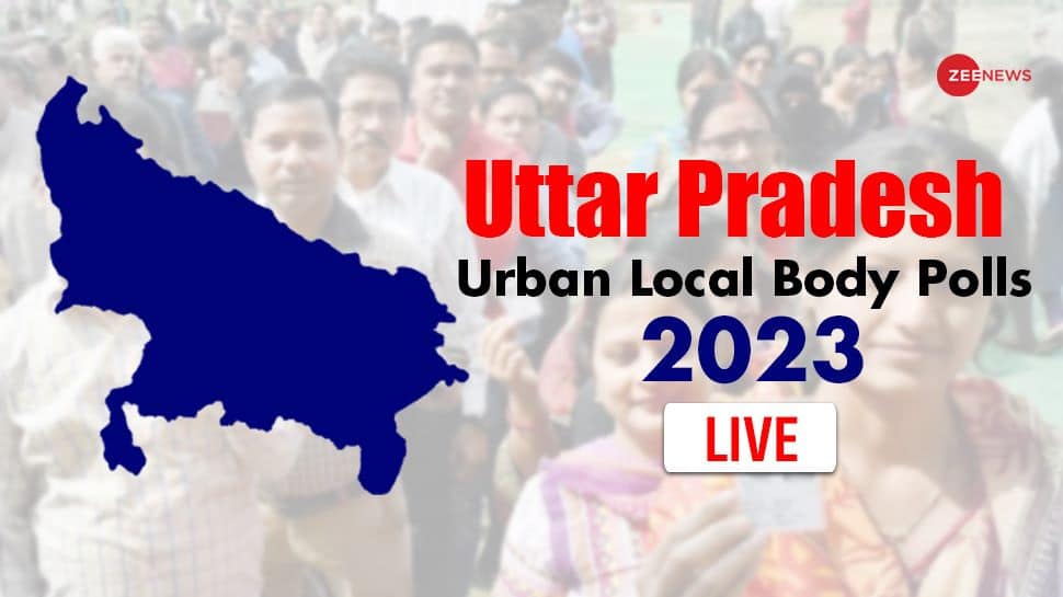 UP Urban Local Body Polls 2023 LIVE Updates Over 20 Per Cent Voter