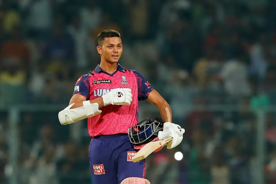 Rajasthan Royals opener Yashasvi Jaiswal scored the fastest fifty in the history of T20 League, off 13 balls against Kolkata Knight Riders on Thursday. (Photo: BCCI/IPL)