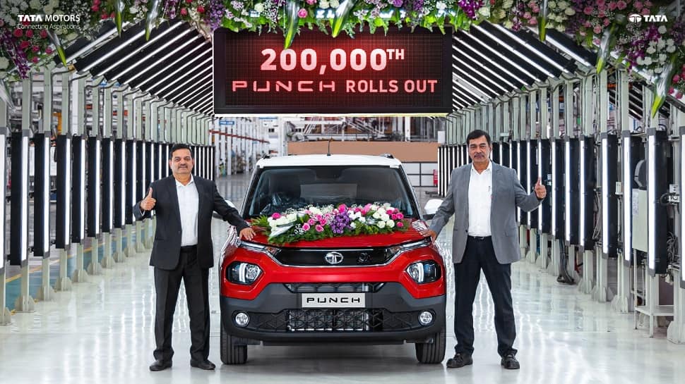 Tata Punch Reaches 2 Lakh Units Production Milestone In Less 2 Years Since Launch