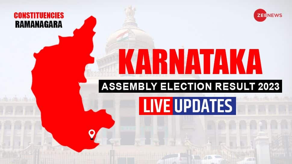 Highlights Ramanagara Karnataka Assembly Election 2023 Result INC's