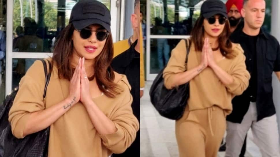 Priyanka Chopra Lands In Delhi To Attend Parineeti-Raghav&#039;s Engagement Ceremony