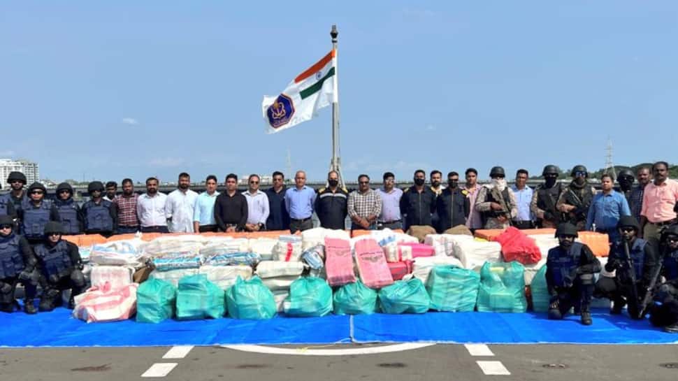 Nearly 2,500 kg Of Meth Worth Rs 12,000 Crore Seized Off Kerala Coast, Largest Seizure Ever