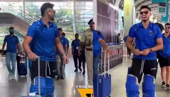 Watch: Mumbai Indians Teach Nehal Wadhera Lesson, Makes Him Wear Batting Pads At Airport