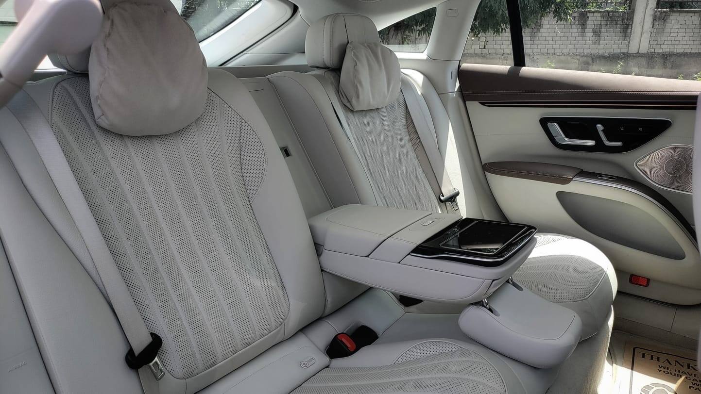 Mercedes-Benz EQS 580 4Matic+ Rear Seats