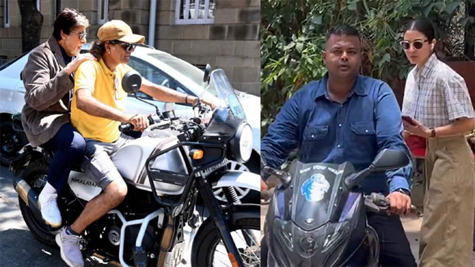 After Amitabh Bachchan, Anushka Sharma Takes Bike Ride With Bodyguard Without Helmet, Mumbai Police Reacts