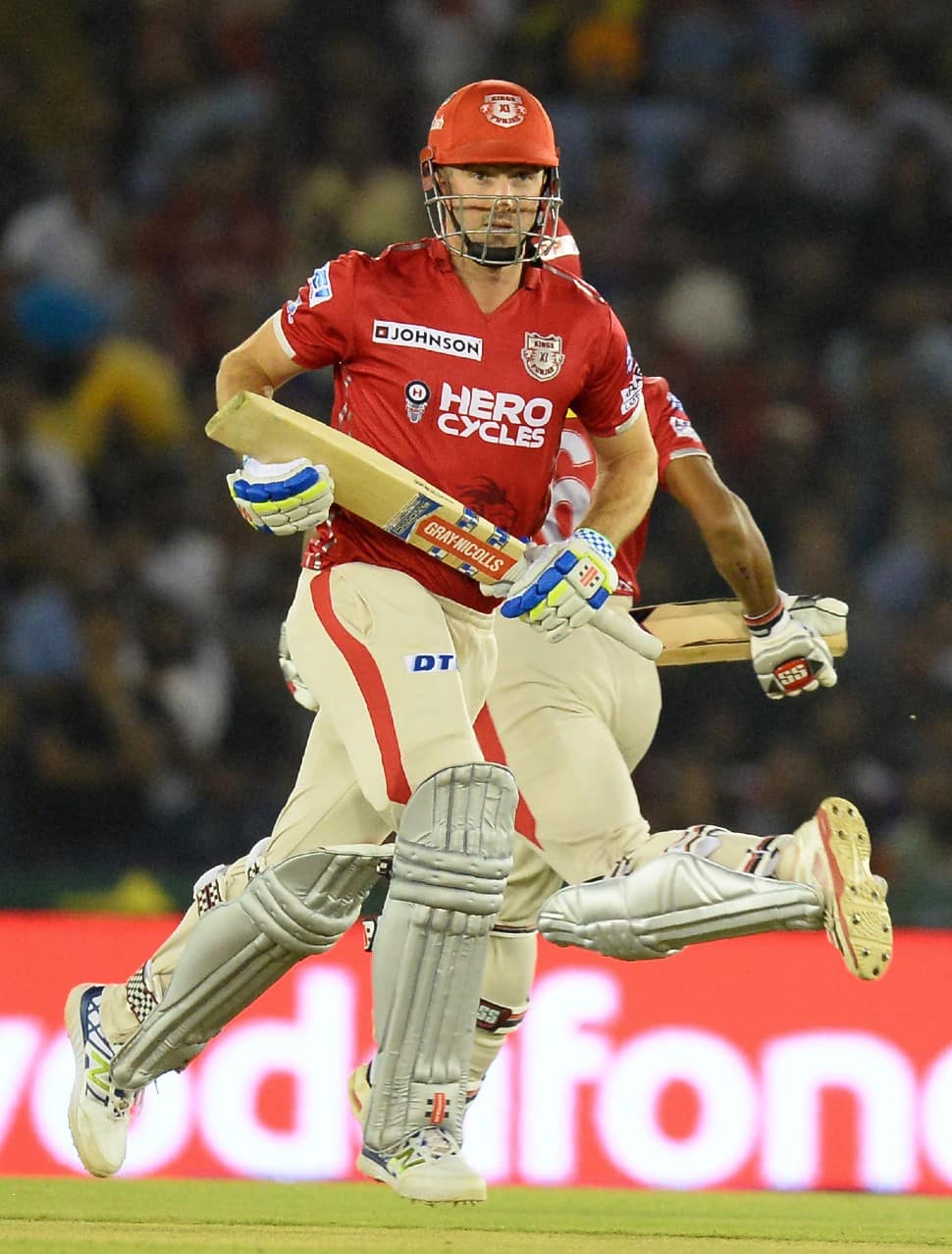 Shaun Marsh scored the first century for Kings XI Punjab (now Punjab Kings) in IPL 2008 against the Rajasthan Royals. Marsh scored 115 not out off 69 balls. (Photo: AFP)