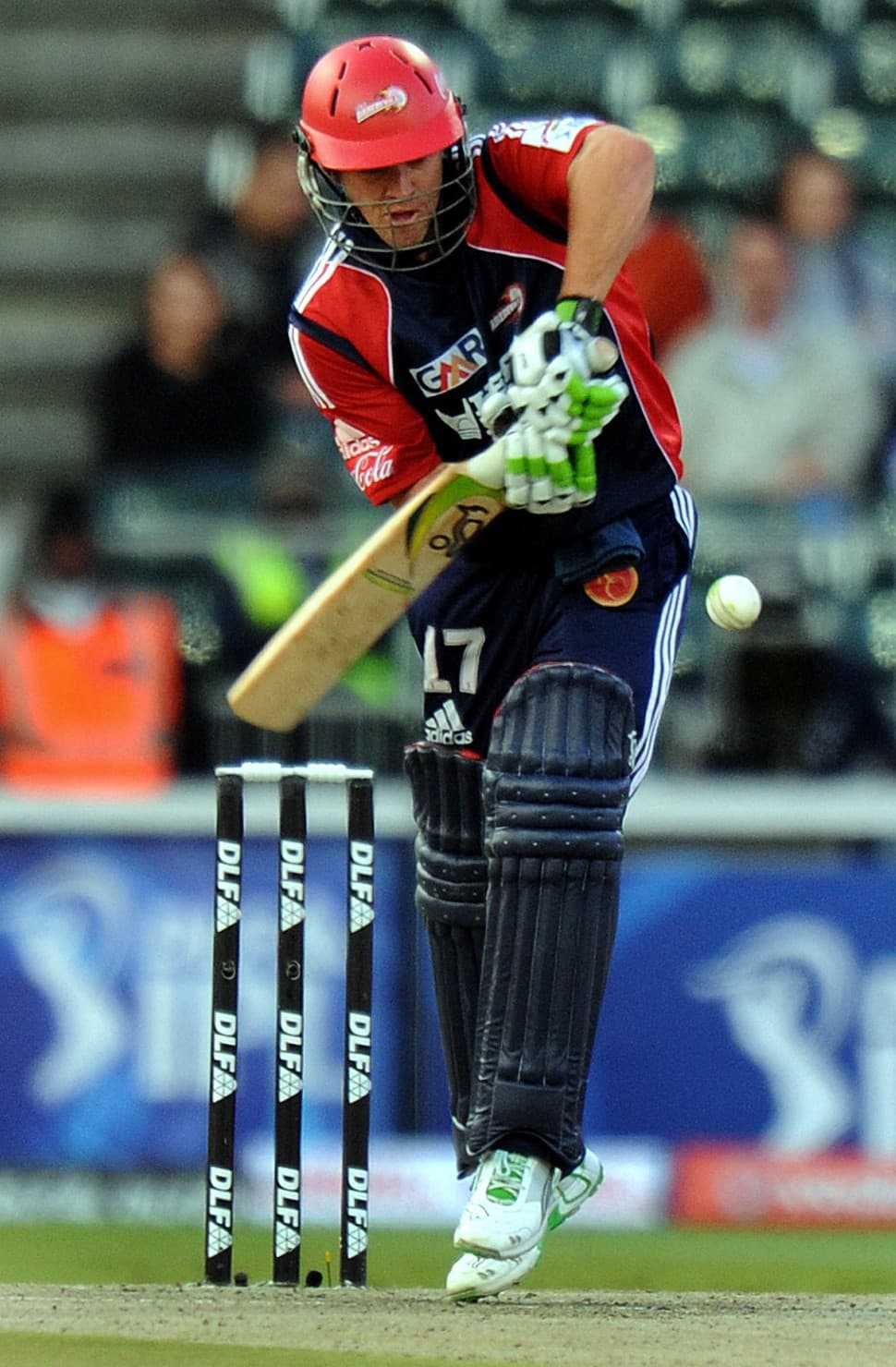 AB de Villiers was the first centurion for Delhi Daredevils (now Delhi Capitals), scoring 105 not out off 54 balls against Chennai Super Kings in IPL 2009. (Photo: AFP)