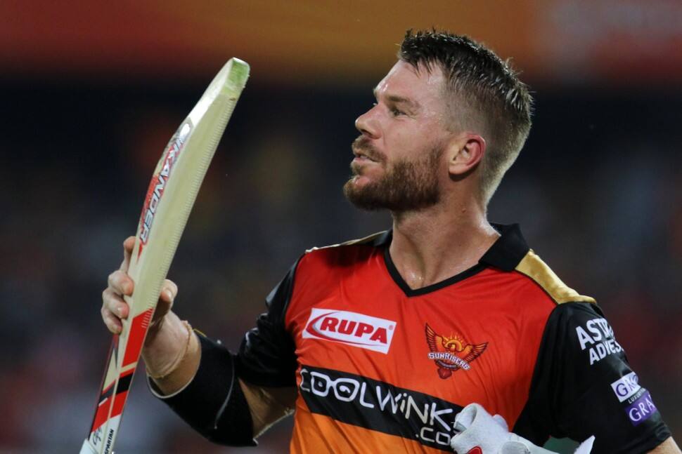 David Warner became the first centurion for Sunrisers Hyderabad in IPL 2017, smashing 59-ball 126 against the Kolkata Knight Riders. (Source: Twitter)