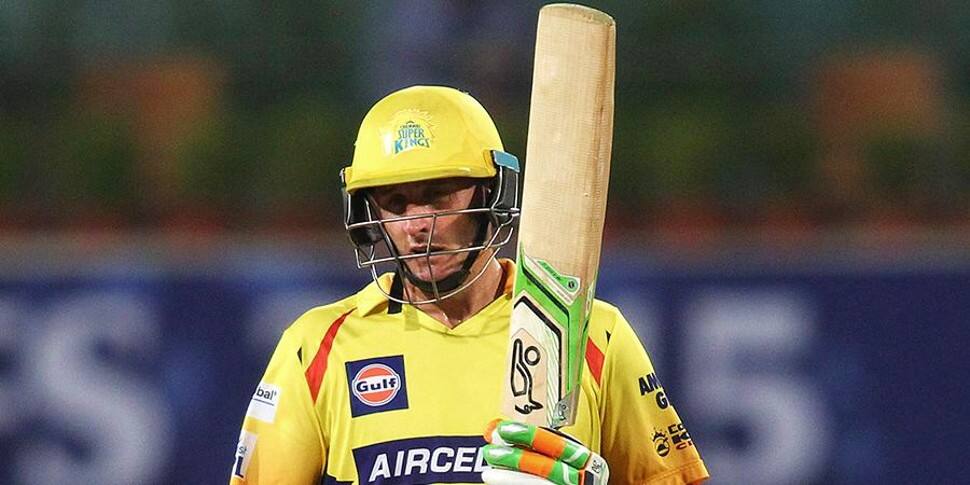 Michael Hussey scored the maiden ton for Chennai Super Kings in IPL 2008, scoring 116 against Kings XI Punjab (now Punjab Kings). (Source: Twitter)