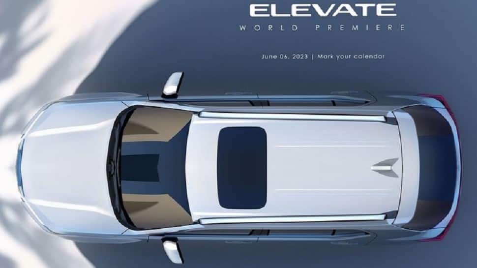 Honda Elevate SUV Unveiling On June 6, New Teaser Reveals Single-Pane Sunroof