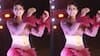 Jacqueline Fernandez sizzles in purple embellished crop top and skirt