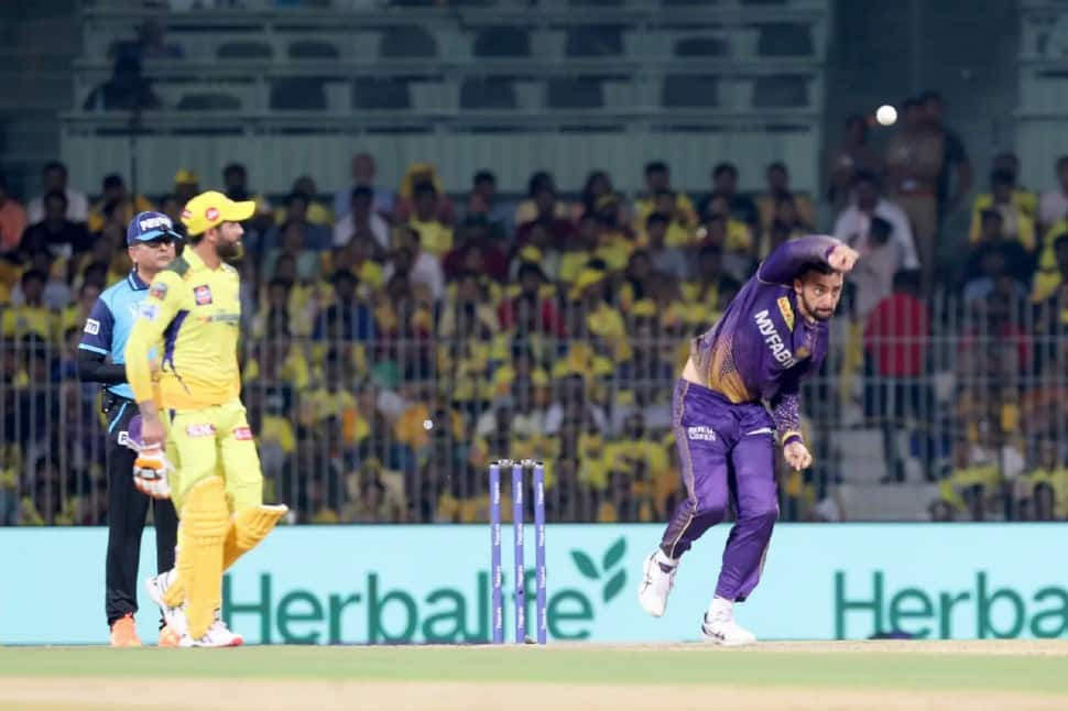 Kolkata Knight Riders off-spinner Varun Chakravarthy is the leading wicket-taker for his side in IPL 2023 with 19 wickets in 13 matches at an average of 20.57. (Photo: BCCI/IPL)