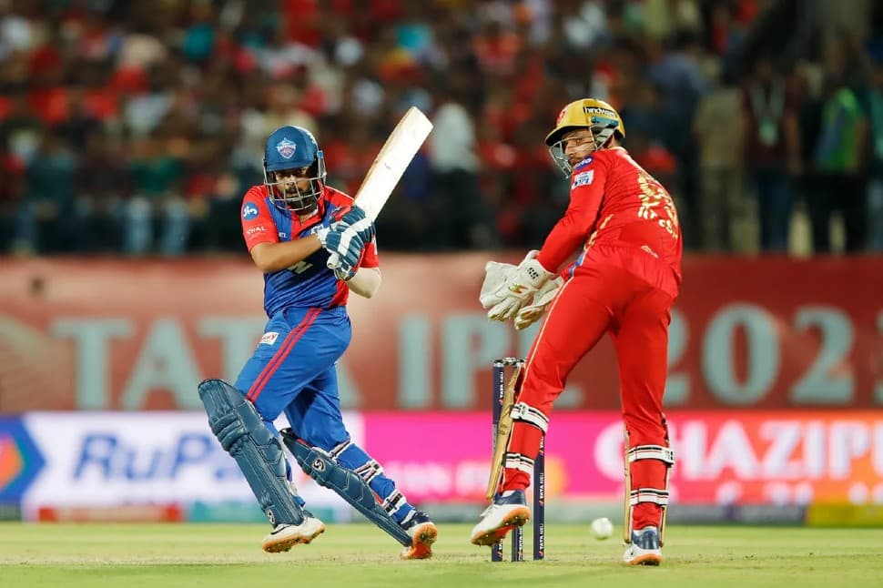 Delhi Capitals opener Prithvi Shaw scored his 13th IPL fifty and first of the 2023 season against Punjab Kings at Dharamsala on Wednesday. (Photo: BCCI/IPL)