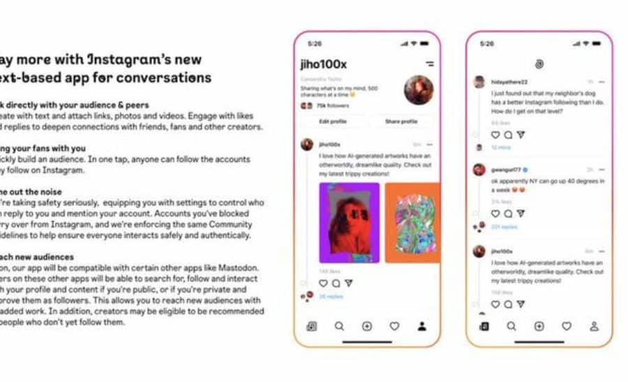 You are currently viewing Instagram’s New Text-Based App; Leaked Image Reveals Twitter’s Rival
