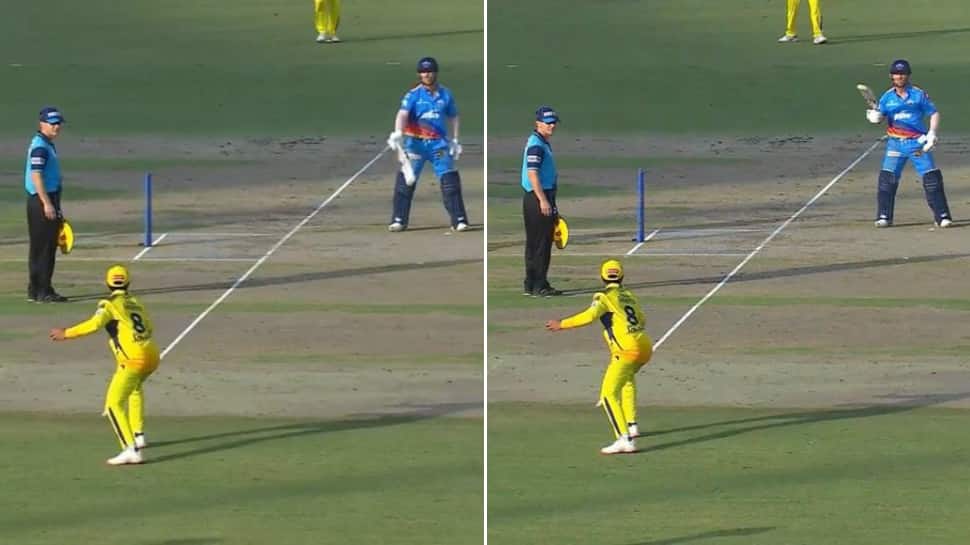 Watch: Jadeja Threatens Warner For Run-Out During CSK vs DC Clash, Batter Responds With Sword Celebration