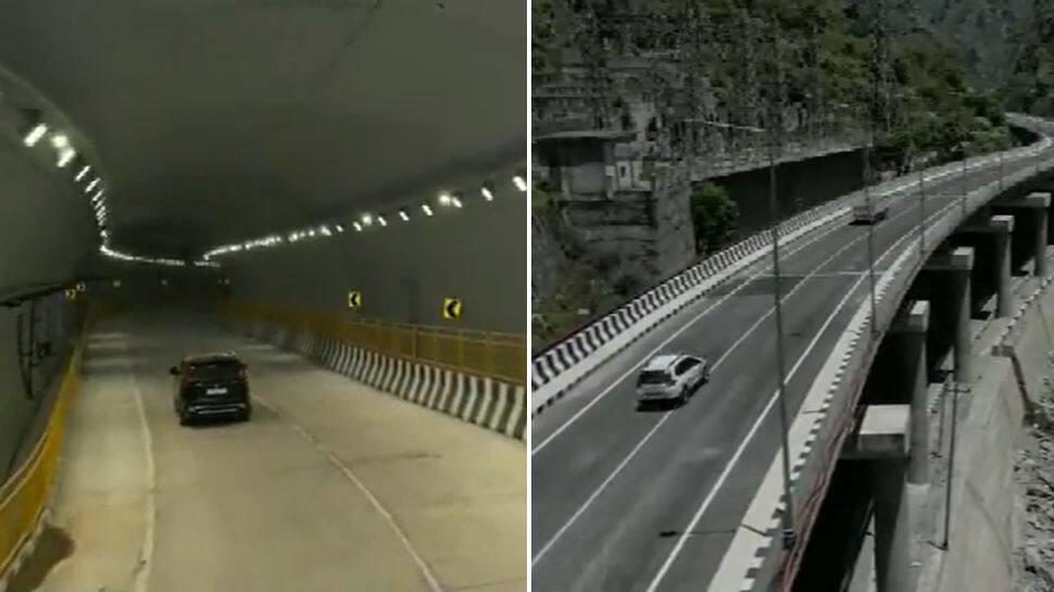 Kiratpur-Manali Highway&#039;s Five Tunnels Opened For Traffic: Watch Video