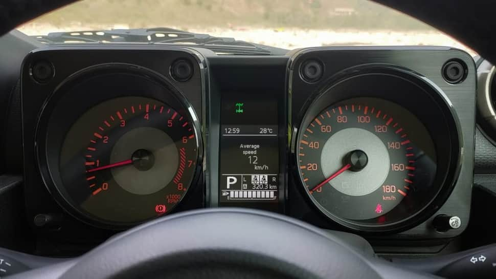 Maruti Suzuki Jimny Instrument Cluster