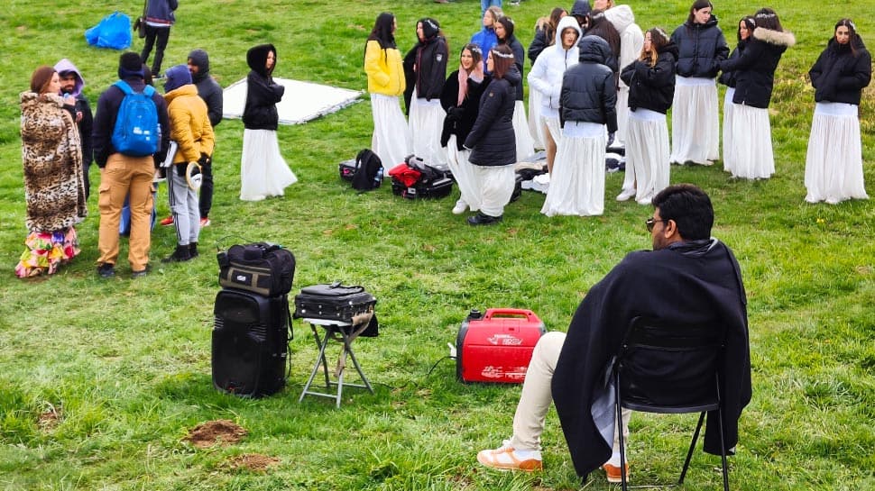 Chiranjeevi Shares BTS Pictures From Sets Of Bhola Shankar In Switzerland, Fans Are Thrilled