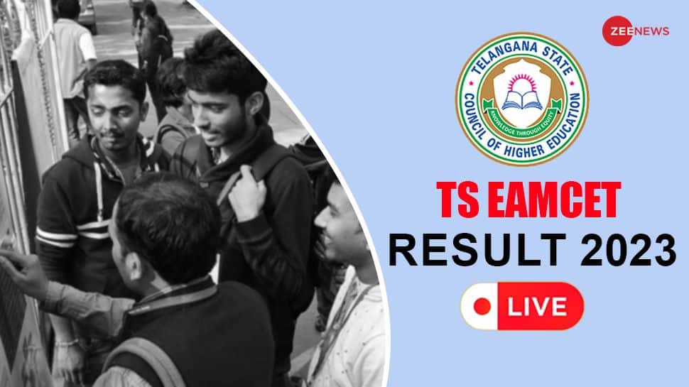 Live Updates TS EAMCET Results 2023 Declared At eamcet.tsche.ac.in