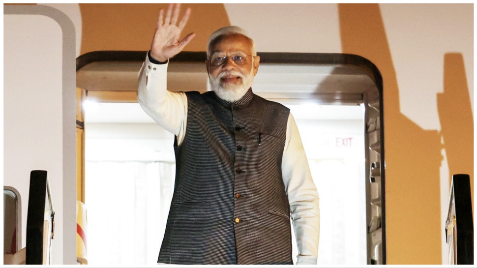 PM Modi reached Delhi’s Palam airport after completing three-nation tour