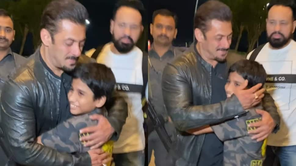 Salman Khan Hugs His Little Fan At Airport, Internet Is In Love - Watch