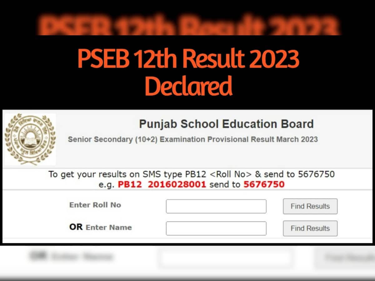 Pseb 12th Result 2023 Declared Direct Link Activated For