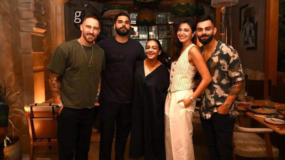 IPL 2023: Faf du Plessis Celebrates “Great Couple Of Months” With Virat Kohli And Anushka Sharma