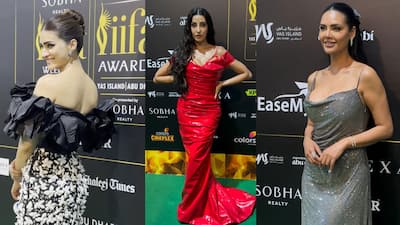 Nora Fatehi, Esha Gupta To Kriti Sanon - Stars At IIFA Rocks 2023