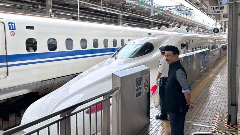 Tamil Nadu CM MK Stalin Takes Bullet Train Ride In Japan; Demands Same Service In India