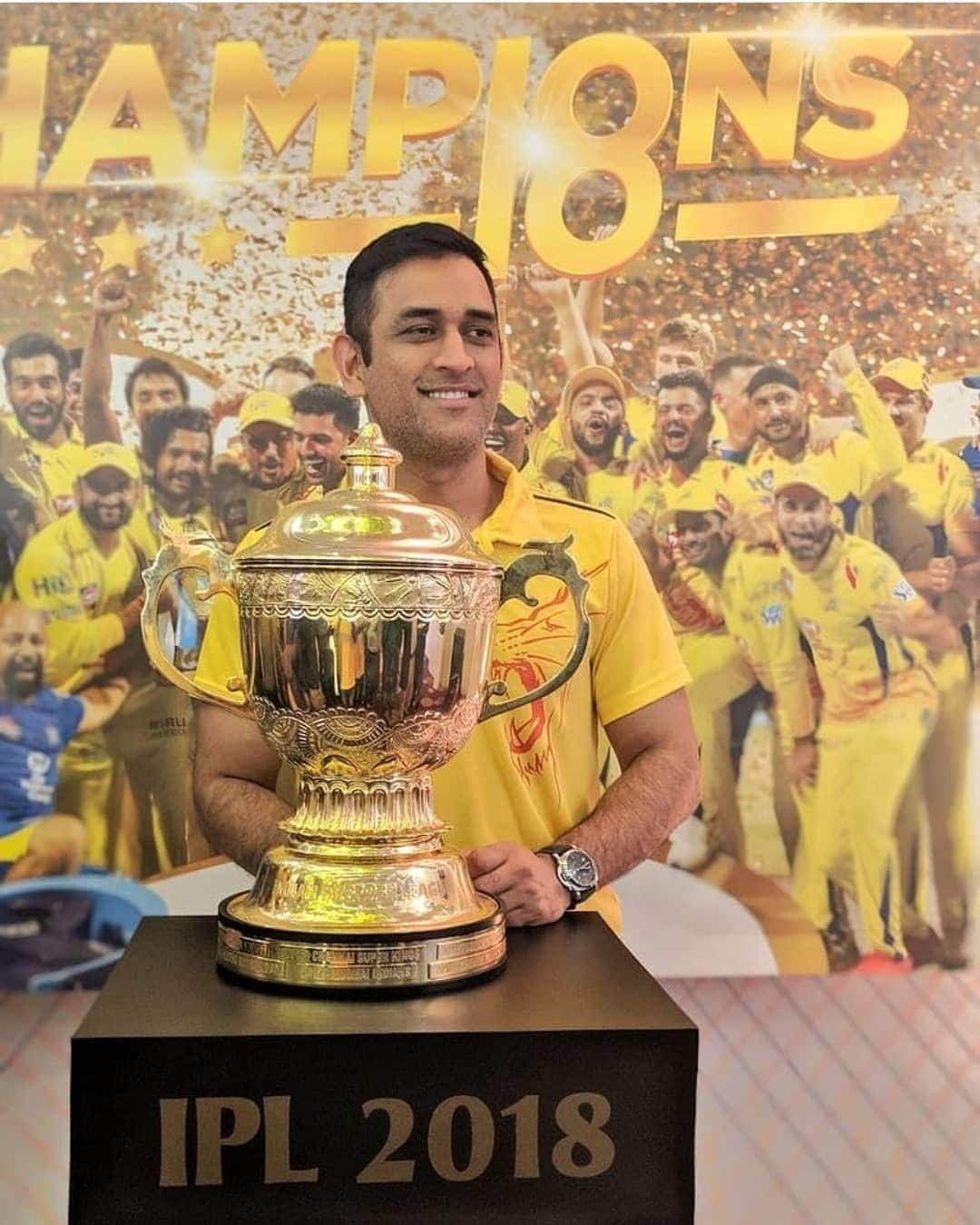 MS Dhoni - 4 IPL Titles