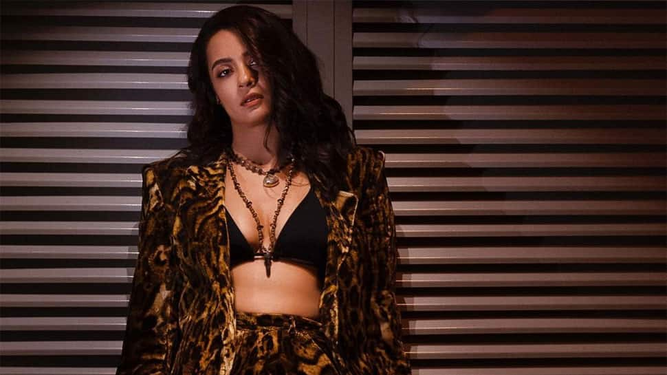 Surveen Chawla Raises Oomph In Leopard-Print Power Suit, Drops Racy Video From Cannes 2023 