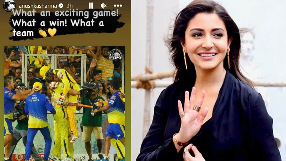 Anushka Sharma Lauds MS Dhoni-Led Chennai Super Kings Team On IPL Win, Drops A Pic 