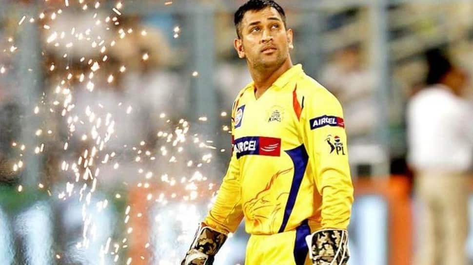 MS Dhoni won his second Champions League T20 title in 2014, beating Kolkata Knight Riders by 8 wickets. Suresh Raina scored an unbeaten 109 while Dhoni chipped in with 23 off 14 balls. (Source: Twitter)