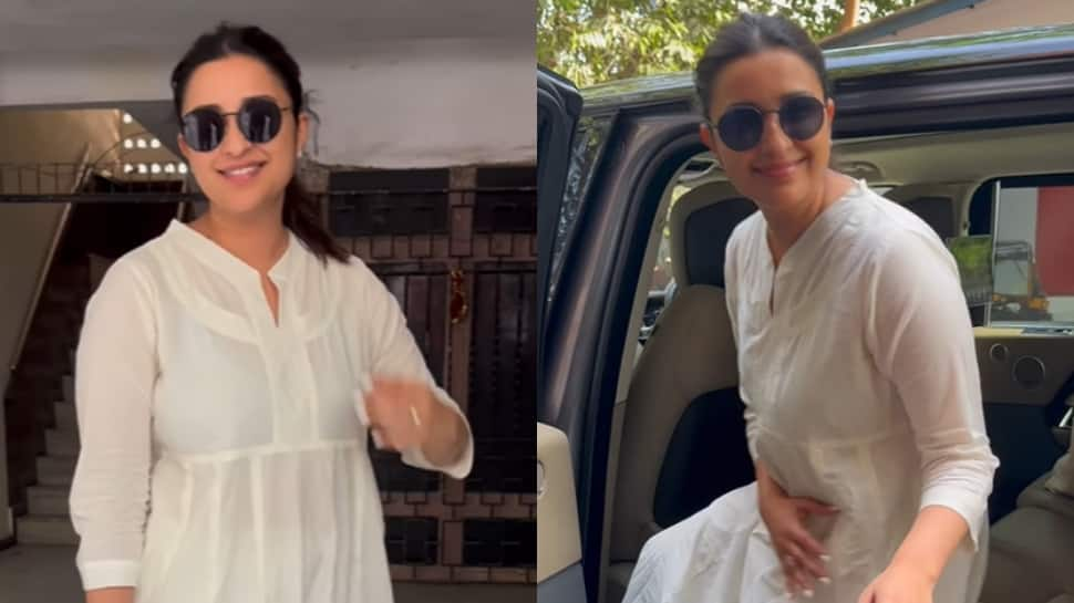 Bride-To-Be Parineeti Chopra Blushes As Paps Quiz Her About Her Wedding With Raghav Chadha