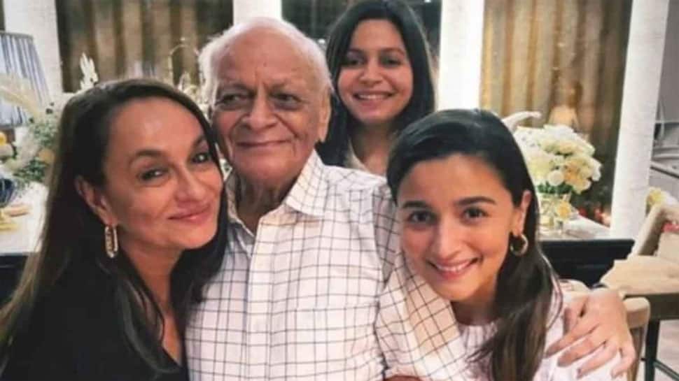 Alia Bhatt&#039;s Maternal Grandfather Narendranath Razdan Dies At 95, Actress Pens Heartfelt Post Remembering Her &#039;Hero&#039;