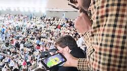 CSK Fan's Epic Reaction As He Watches IPL Final At French Open