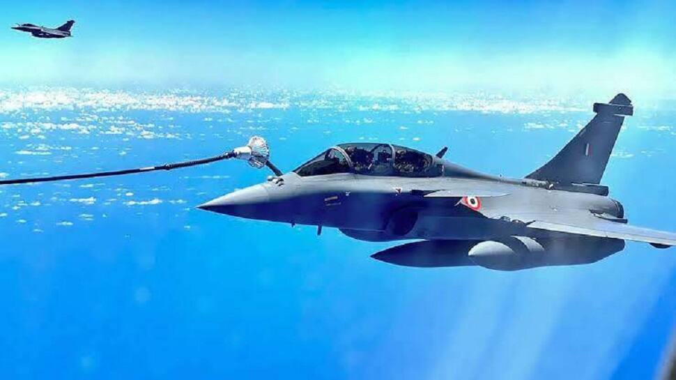 IAF Rafale Fighter Jets Perform Air-To-Air Refuelling In Indian Ocean Region: See Pics