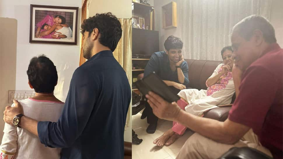 Adivi Sesh Meets Major Sandeep Unnikrishnan&#039;s Family On &#039;Major&#039; Biopic&#039;s First Anniversary