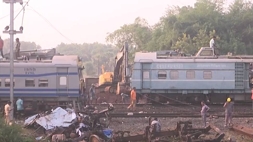 Odisha Train Accident: Debris Cleared, Track Laying Work Underway; 90 Trains Cancelled