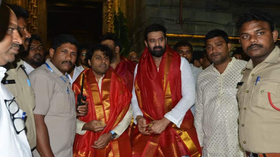 Prabhas visits Tirupati ahead of ‘Adipurush’ pre-release event