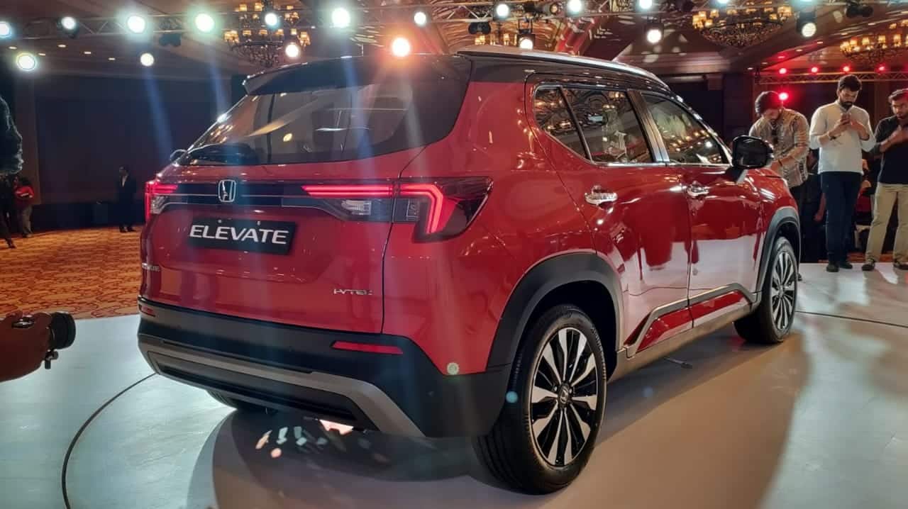 Honda Elevate Rear Fascia