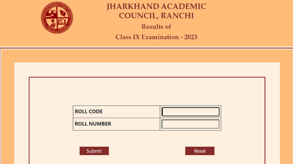 jac board exam 9th class result 2023