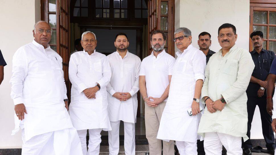 With Rahul&#039;s Presence, Key Opposition Meet In Patna Against BJP To Bring Old Rivals Together