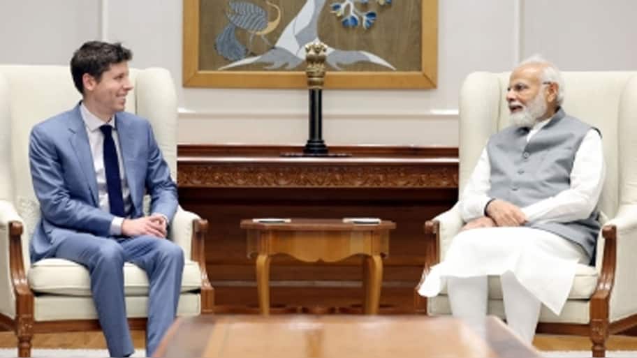 OpenAI CEO Sam Altman Discusses India's Tech Ecosystem With PM Narendra Modi